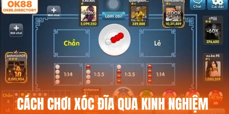 Cách chơi xóc đĩa qua kinh nghiệm soi cầu