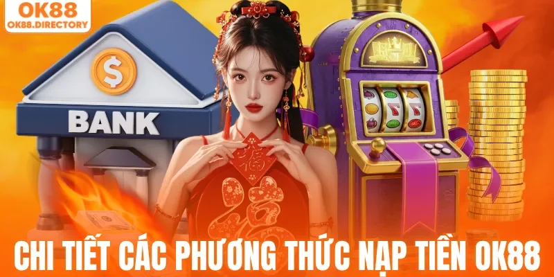 Chi tiết các phương thức nạp tiền OK88 cho newbie