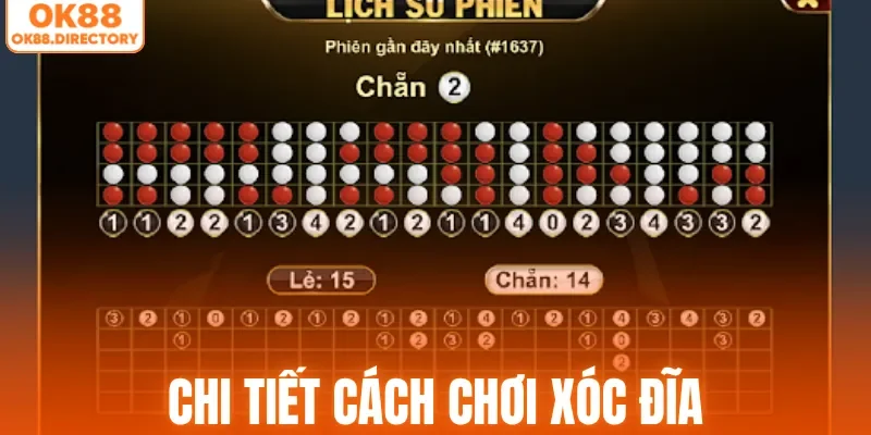 Chi tiết cách chơi xóc đĩa chia sẻ cho tân binh