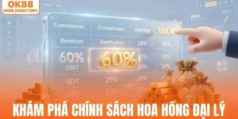 Khám phá chính sách hoa hồng đại lý tại OK88