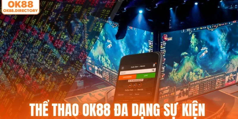 Trải nghiệm thể thao OK88 với đa dạng sự kiện